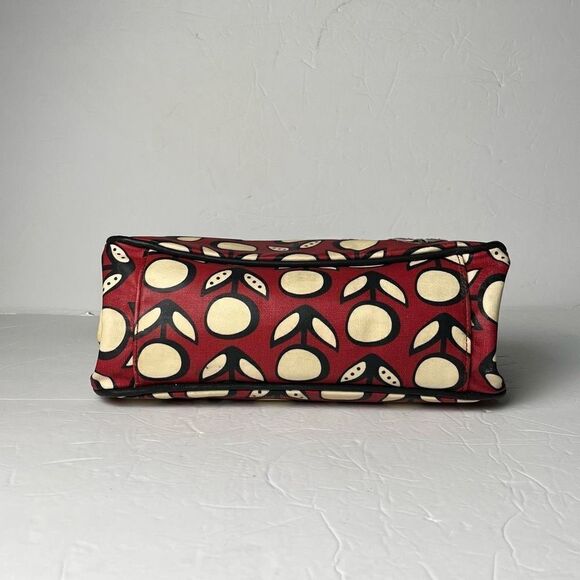 Petunia Pickle Bottom Red Floral Print Small Baby Bag Shoulder Handbag Detachabl - Picture 10 of 14